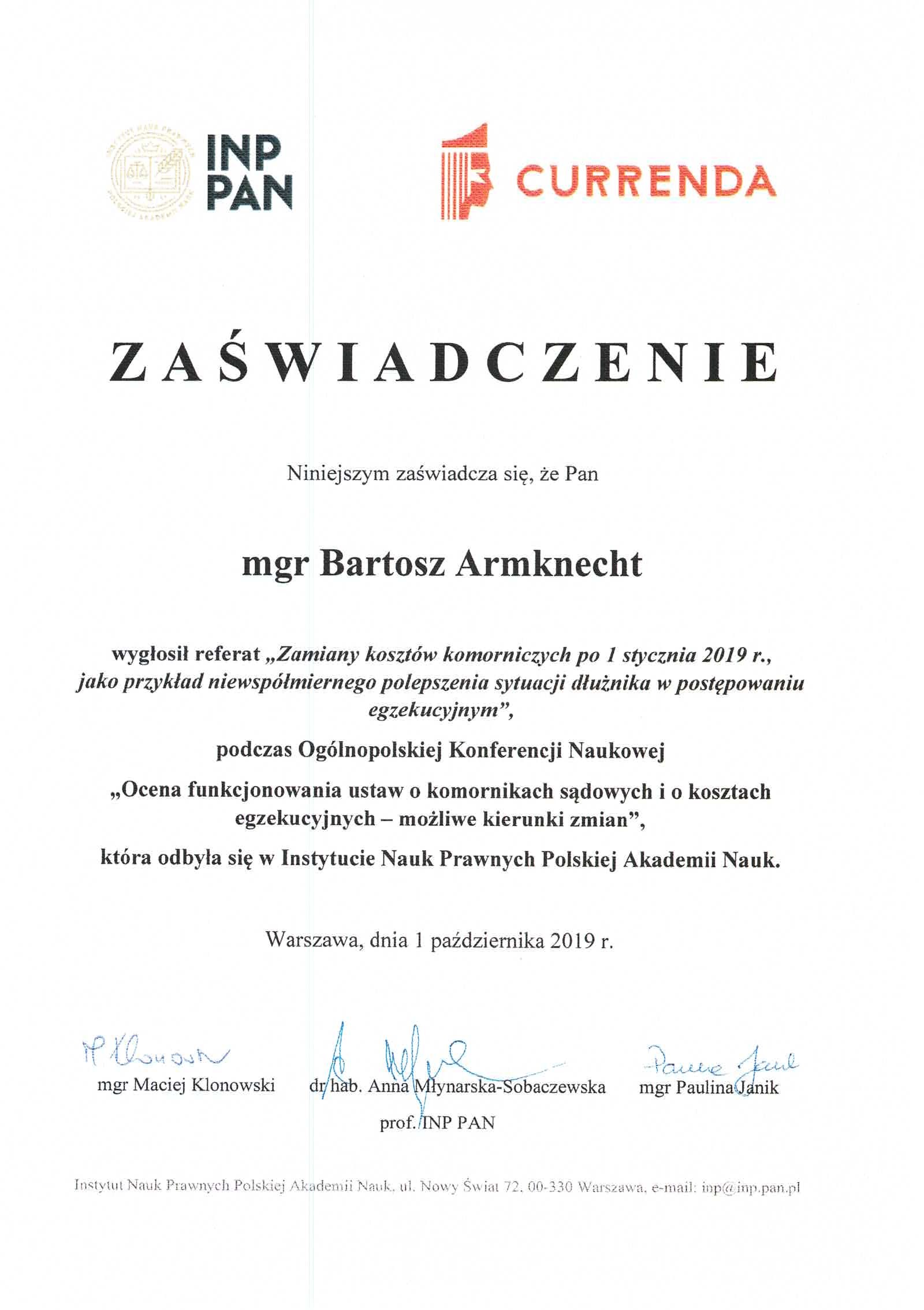 Kancelaria Prawna ADVISER Armknecht & Partners attorneys-at-law | Windykacja / Debt collection